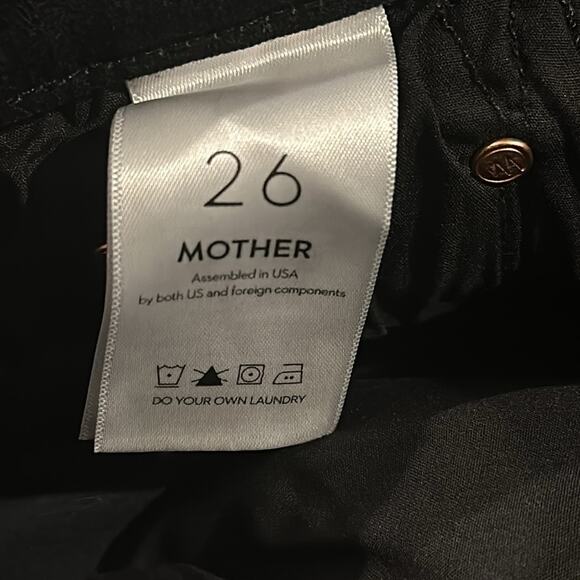 MOTHER Crop Step Fray Jeans Sz 26 - Picture 10 of 11